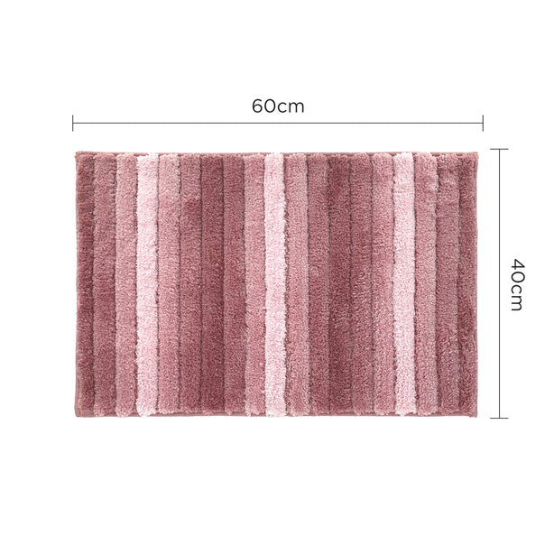 Charles Millen Suite Collection Cadda Microfibre Anti-Slip Mat, Medium, Set Of 2