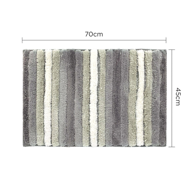 Charles Millen Suite Collection Cadda Microfibre Anti-Slip Mat, Small, Set Of 2