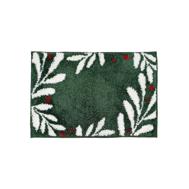 Charles Millen Suite Collection Christmas Microfibre Mat With Anti-Slip Backing