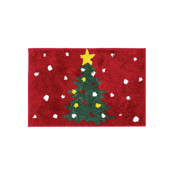 Charles Millen Suite Collection Christmas Microfibre Mat With Anti-Slip Backing
