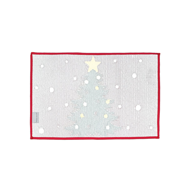 Charles Millen Suite Collection Christmas Microfibre Mat With Anti-Slip Backing