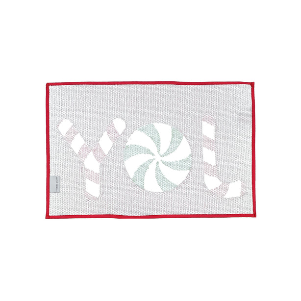 Charles Millen Suite Collection Christmas Microfibre Mat With Anti-Slip Backing