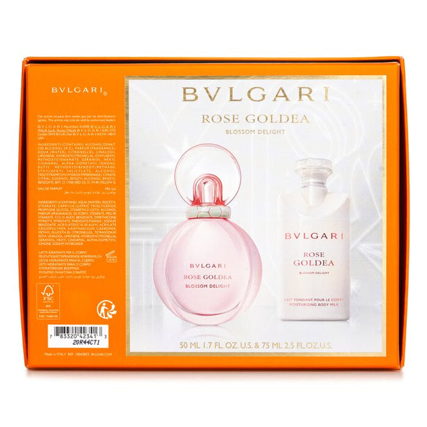 Rose Goldea Blossom Delight Xmas Set: Eau De Parfum 50ml + Body Lotion 75ml - 2pcs