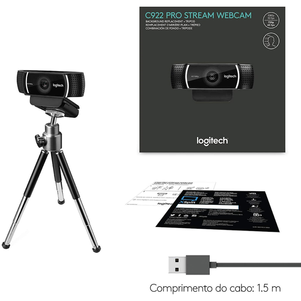 Logitech C922 Pro HD Stream Webcam