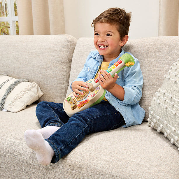 LeapFrog Strum and Count Wooden Guitar |Musical Toy | Wooden Toy | Learning Toy
