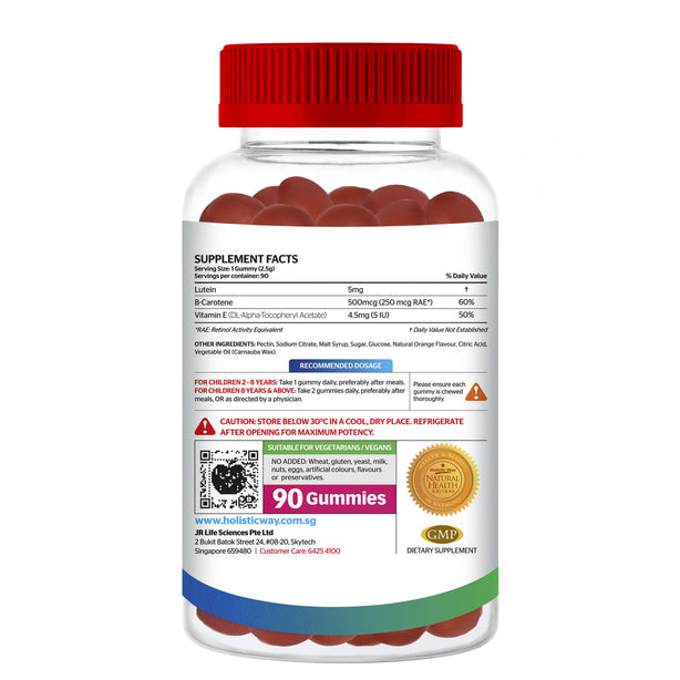 Holistic Way Children's Eye Lutein Gummy 90 Gummies