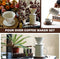 StitchesandTweed Pour Over Coffee Maker Set Vintage Ceramic