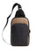 Coach Mens Ethan Pack In Blocked Signature Canvas - Tan/Charcoal/Black