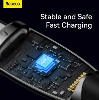 Baseus Glimmer Series Fast Charging Data Cable Type-C to Type-C 100W 2m White