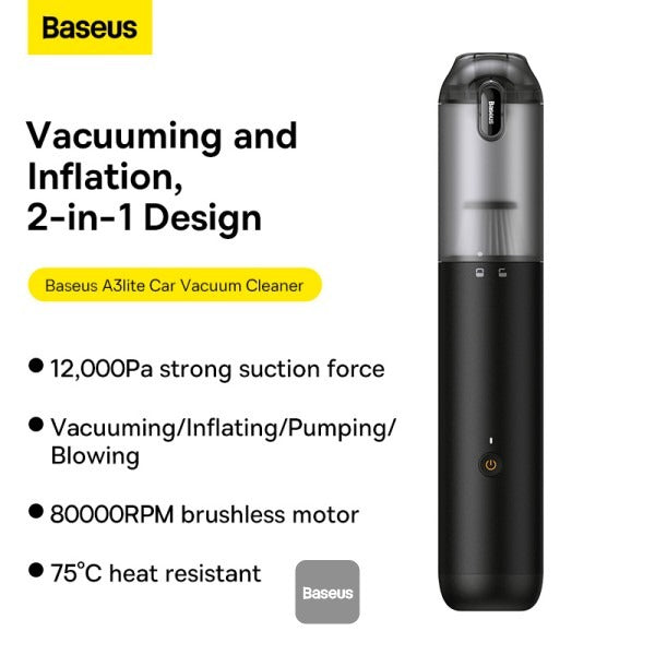 OS-Baseus PrimeTrip C02 Magnetic Car Mount Suction Cup Version Cosmic Black