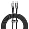 Baseus Glimmer Series Fast Charging Data Cable USB to Type-C 100W 2m Black