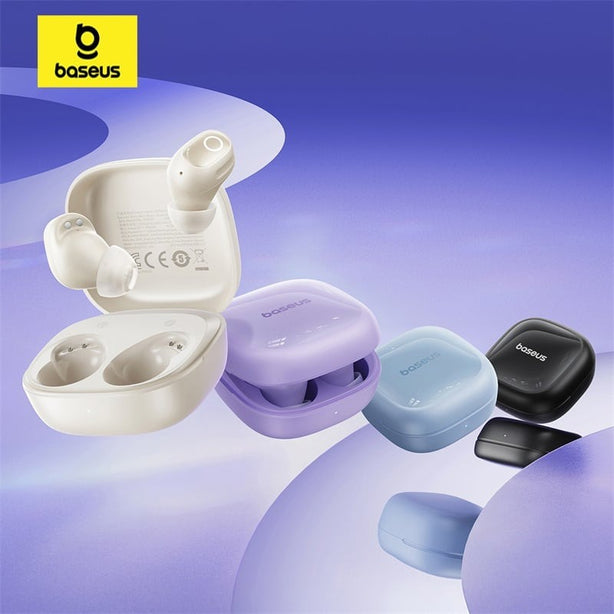 OS-Baseus Bass BD1 TWS True Wireless Earbuds Nebula Purple