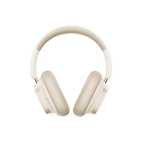 OS-Baseus Bowie H1s Noise-Cancellation Wireless Headphones Stellar White