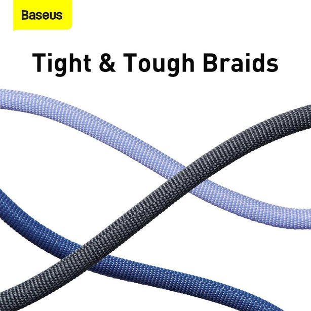 Baseus Crystal Shine Series Fast Charging Data Cable Type-C to Type-C 100W 1.2m Black