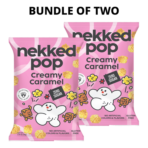 Nekked Creamy Caramel Popcorn 70g