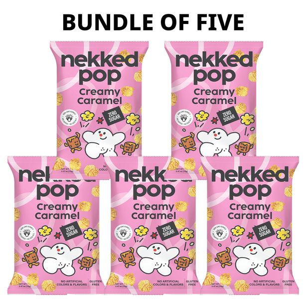 Nekked Creamy Caramel Popcorn 70g