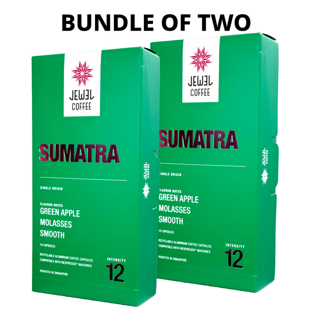 Jewel Coffee Specialty Coffee Capsules - Sumatra