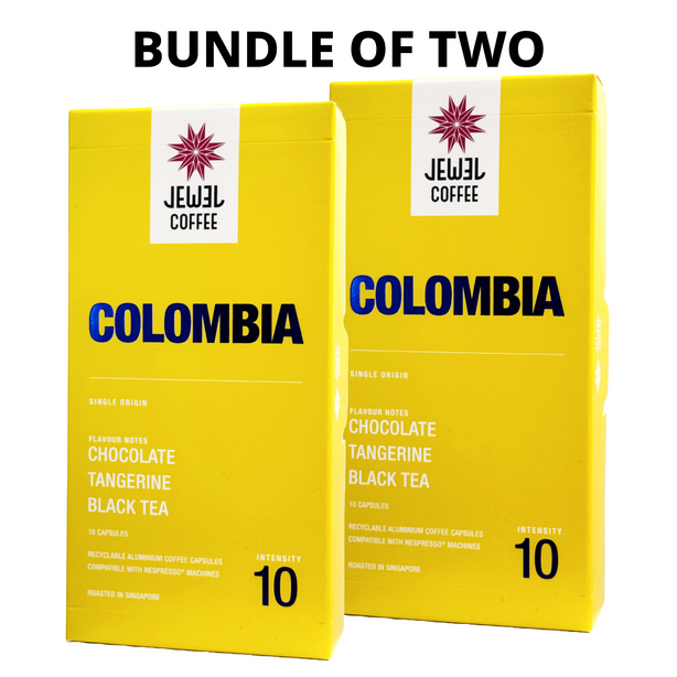 Jewel Coffee Specialty Coffee Capsules - Colombia