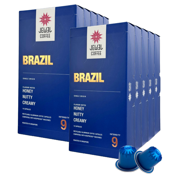 Jewel Coffee Specialty Coffee Capsules - Brazil