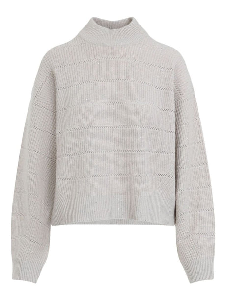 Cashmere and Wool Turtleneck Sweater