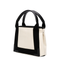 Cabas XS Canvas Tote - Natural/Black