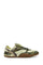 Multicolor Fabric And Leather Sneakers