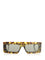 Alaïa Mask Sunglasses - Brown