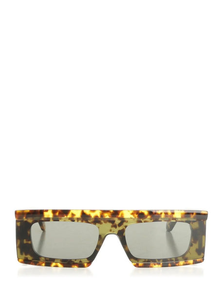 Alaïa Mask Sunglasses - Brown