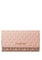 Michael Kors Jet Set Travel Large Trifold Wallet in Signature - Powder Blush Multi