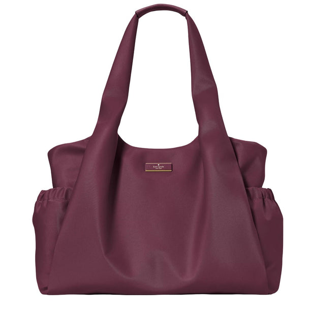 Kate Spade Carter Nylon Large Baby Bag - Deep Cherry KL960