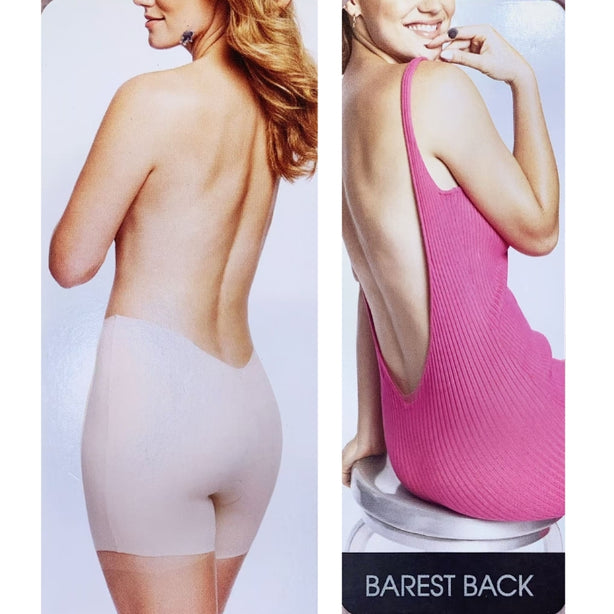 [For Bridal Outfit Solution] Slimming Low Back Shaping Boy Short Tummy Control Seamless No VPL For Wedding Gown Barest Back
