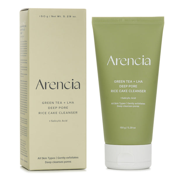 Green Tea + Lha Deep Pore Rice Cake Cleanser - 150g