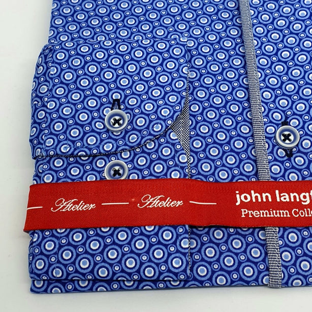 John Langford Italian Fabric L/S Business Shirt (D16)