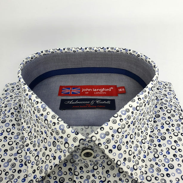 John Langford Italian Fabric L/S Business Shirt (A2)