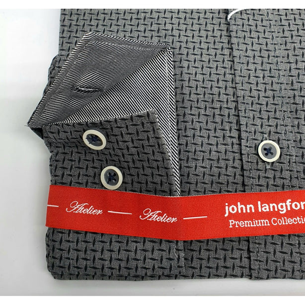 John Langford Italian Fabric L/S Business Shirt (G1)