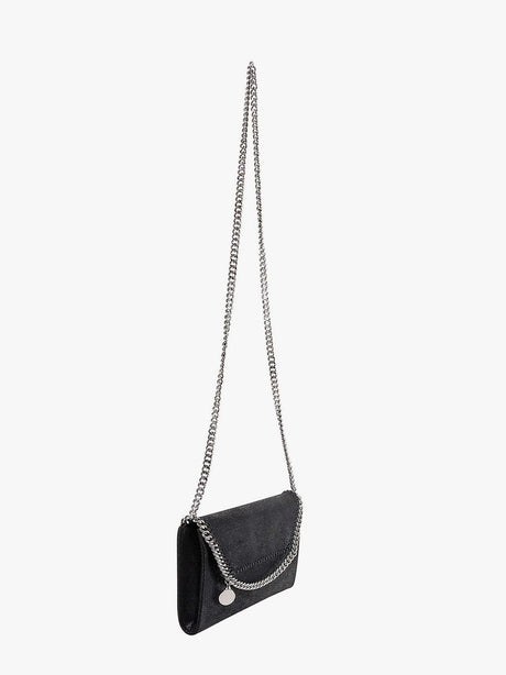 Stella Mccartney Falabella Wallet Shaggy Deer crossbody bag - Nero