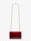 Saint Laurent Kate patent leather crossbody bag - Redgrenat