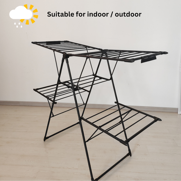 E70688 Rene Deluxe 2 Tier Drying Rack Grandeur