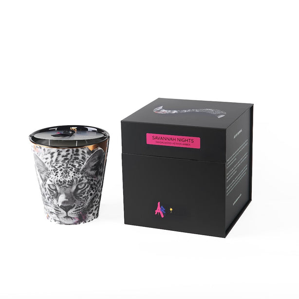Artitude Home-Savannah Nights-Scented Candle By Walter Zuluaga