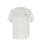 White Cotton Crew Neck Short Sleeves