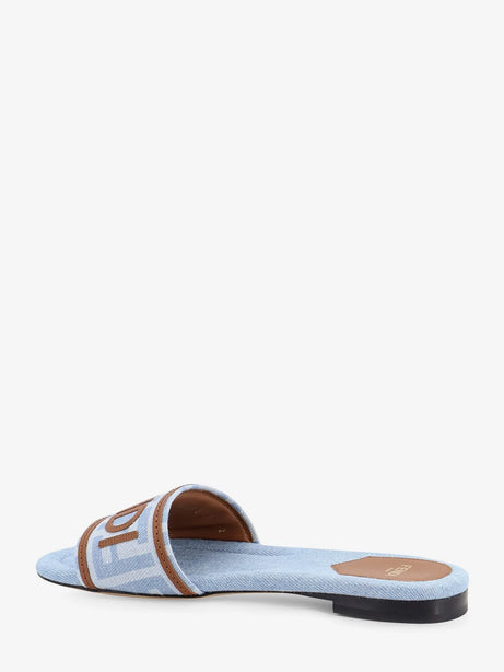 Fendi Sunshine FF denim sandals - Denim Cielo+Sellier