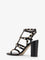 Valentino Garavani Rockstud leather sandals with iconic all-over studs - Nero