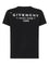 Black Cotton T-Shirt with Logo