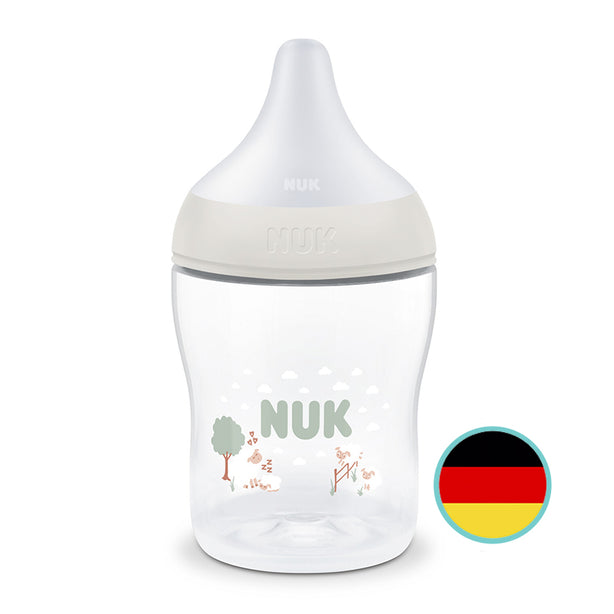 NUK Perfect Match Temperature Control Bottle with Soft Silicone Teat 150ml | Feeding Bottle