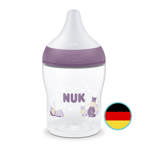 NUK Perfect Match Temperature Control Bottle with Soft Silicone Teat 150ml | Feeding Bottle
