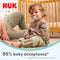 NUK Signature Silicone Soother Pacifier 2pcs/box - Day n Night (18-36M)
