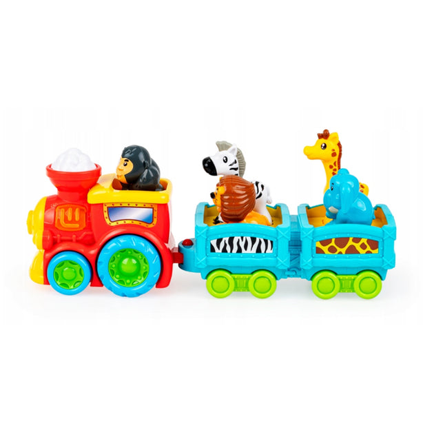Hap-P-Kid Little Learner Musical Safari Train Set