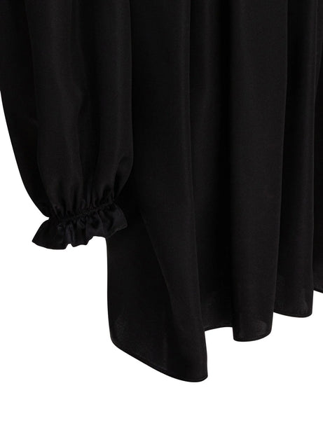 Balenciaga Lace-up blouse - Black