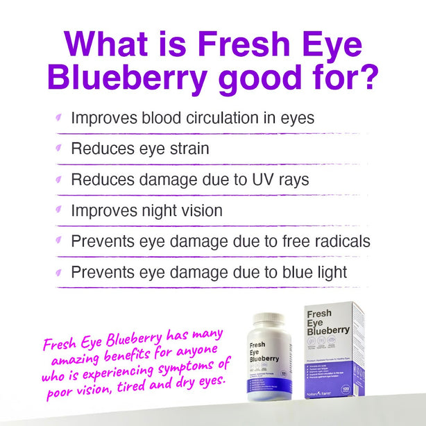 Nature's Farm® Fresh Eye Blueberry, 120s