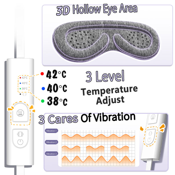 Anlan Eye Warmer Panda Eye Relaxing Mask
